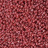 Seed Beads – Rød/Brun, Rund (2mm, 450g) - Uniq Perler - 0000014682