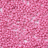 Seed Beads – Rosa, Runde (2 - 2,5mm) 450g - Uniq Perler - 0000014657