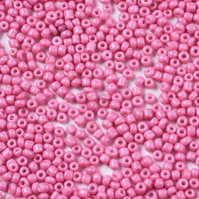 Rocailles – Rosa, Rund (2 - 2,5mm) 450g - Uniq Perler - 0000014657