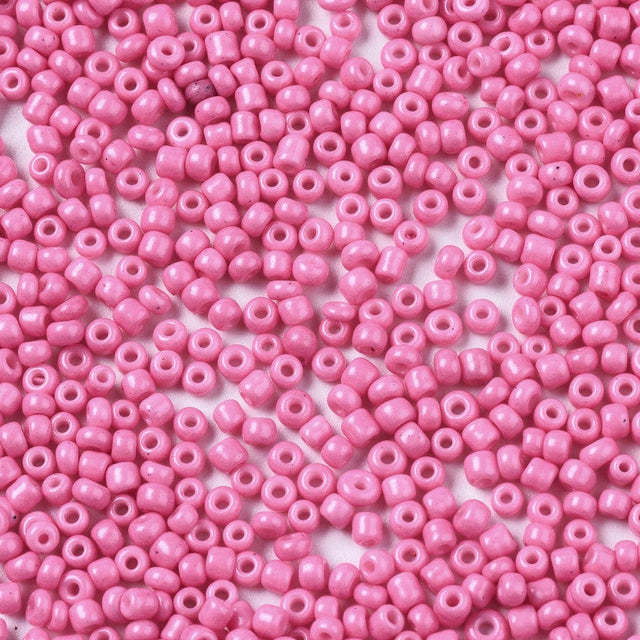 Seed Beads – Rosa, Runde (2 - 2,5mm) 450g - Uniq Perler - 0000014657