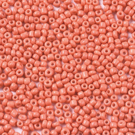 Seed Beads – Sart Orange, Rund (2 - 2,5mm, 450g) - Uniq Perler - 0000014667, 167222245678014036172842