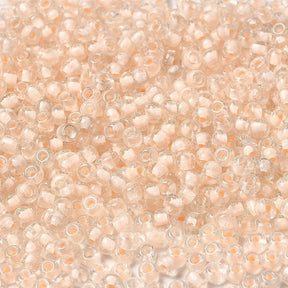 Rocailles – Transparent Rosa, Rund (2mm, 450g) - Uniq Perler - 0000014672