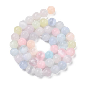 Selenite – Color Mix, Round (8mm) - Uniq Perler - 112788