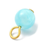 Selenit Vedhæng – Assorterede Farver (13,5x9mm, 10 stk) - Uniq Perler - 113789