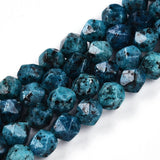 Sesam Jaspis, Facetteret, Star Cut, (7 - 8x6 - 7mm) - Uniq Perler - 114481