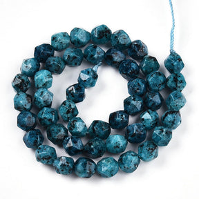 Sesam Jaspis, Fasettert, Star Cut, (7 - 8x6 - 7mm) - Uniq Perler - 114481