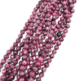 Sesame Jasper Perler – Runde (10–11mm) - Uniq Perler - 43299284