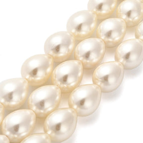 Shell Dråber (19mm) 2 stk. - Uniq Perler - 120262