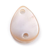 Shell Mellemled, Naturfarver, 6 Stk. - Uniq Perler - 111335