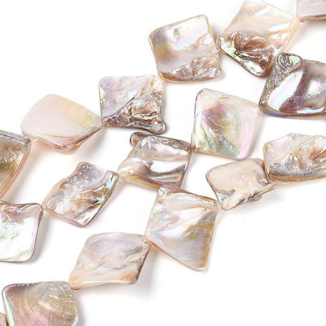 Shell Perler – AB Färg, Nuggets (15~29x15~30.5x4~13mm)