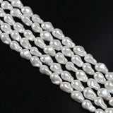 Shell Perler Der Ligner Barok Perler, (10x15mm) - Uniq Perler - 1015mm