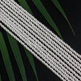 Shell Perler – Hvid, Rice (3 - 4mm) - Uniq Perler - 865789