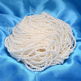 Shell Perler, Hvid, Runde, 2,5mm - Uniq Perler - 1111490430