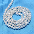 Shell Perler, Hvid, Runde, 2,5mm - Uniq Perler - 1111490430