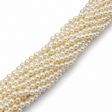 Shell Perler - Hvid, Runde (4mm) - Uniq Perler - 112237