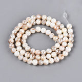 Shell Perler – Hvid/Brun, Runde (5mm) - Uniq Perler - 