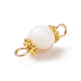 Shell Perler Mellemled, 14x6mm, 10 stk. - Uniq Perler - 113062