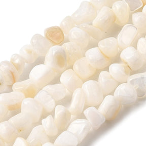 Shell beads – Nugget Shape (4–8mm) - Uniq Perler - 116039