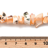 Shell perler – Nugget Facon, Orange (7 - 22mm) - Uniq Perler - 116043