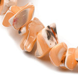 Shell perler – Nugget Facon, Orange (7 - 22mm) - Uniq Perler - 116043