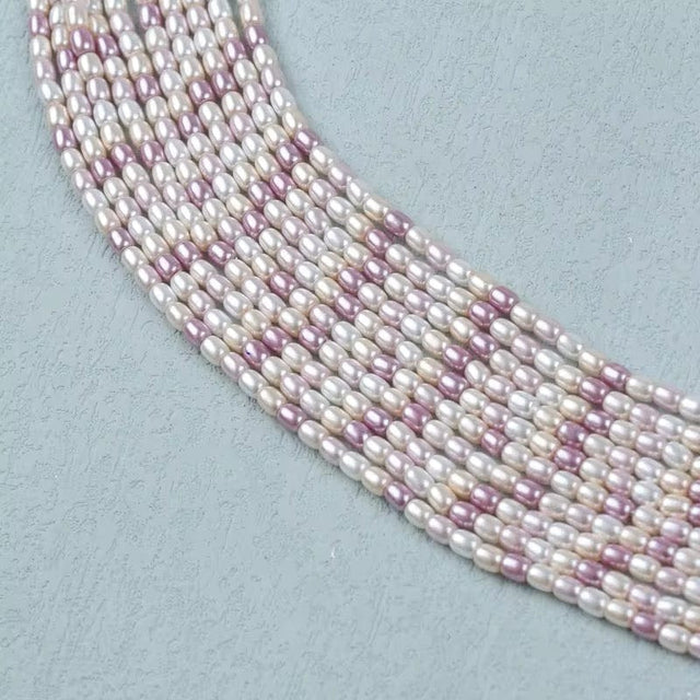 Shell Perler, pastel farver,(3 - 4mm) - Uniq Perler - 743467888