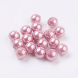 Shell Perler, Pink, Topboret/Anboret, 8mm - Uniq Perler - 111338