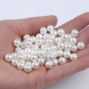 Shell Pearls, Top-drilled, (8mm) - Uniq Perler - 999900088