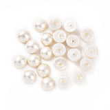 Shell Perler, Topboret/Anboret, Rund/Flad Model, 8 mm, (2 stk) - Uniq Perler - 113682