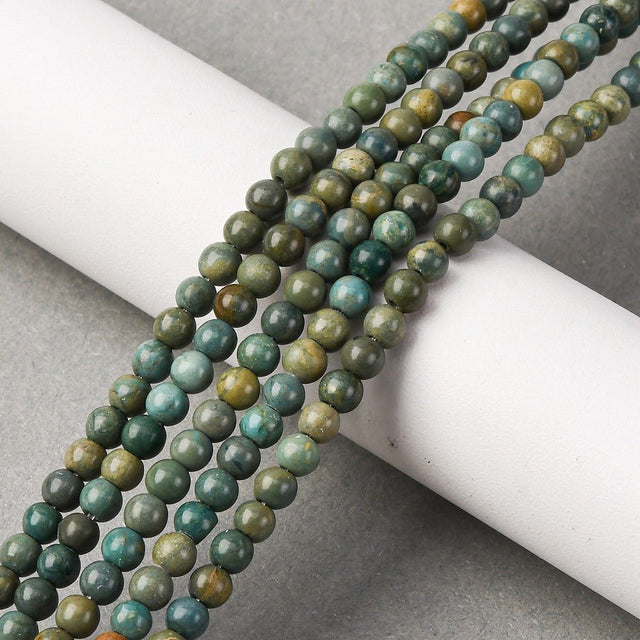 Shoushan Jade Perler – Runde (4~4,5mm) - Uniq Perler - 125926