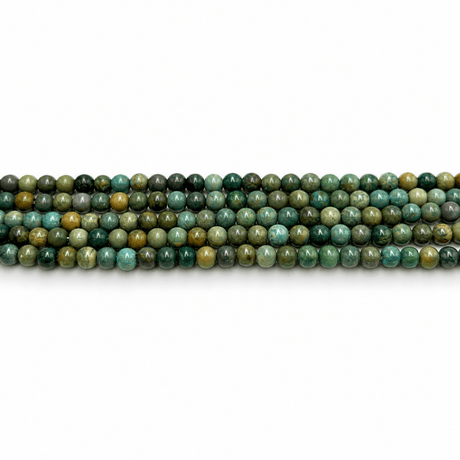 Shoushan Jade Perler – Runde (4~4,5mm) - Uniq Perler - 125926