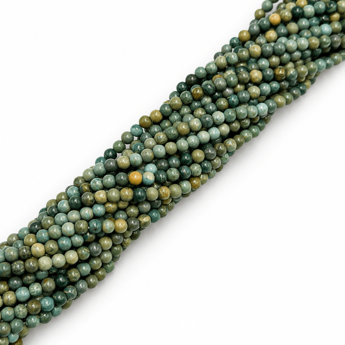 Shoushan Jade Perler – Runde (4~4,5mm) - Uniq Perler - 125926