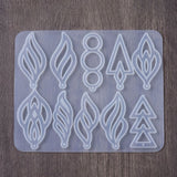 Silikone Form Til At Lav Fuldendte Vedhæng I Resin – DIY Støbeform - Uniq Perler - 112810