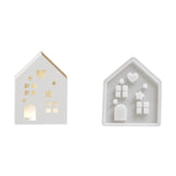 Silikone Form Til At Lave Et Hus Med Hjerter Og Flag – DIY Støbeform - Uniq Perler - 114472