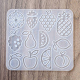 Silikone Form Til At Lave Frugt Vedhæng I Resin – DIY Støbeform - Uniq Perler - 544084