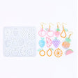 Silikone Form Til At Lave Frugt Vedhæng I Resin – DIY Støbeform - Uniq Perler - 544084