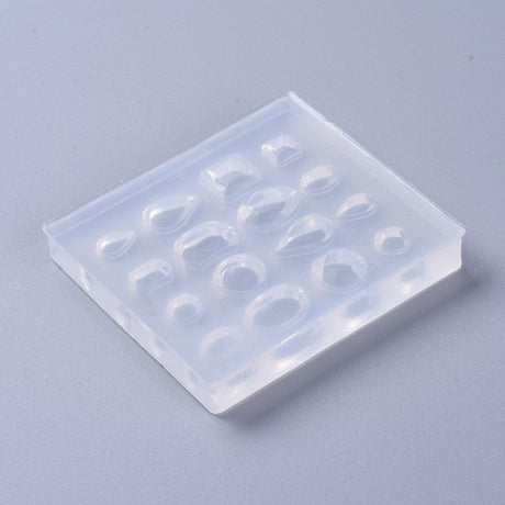 Silikone Form Til Forskellige Resin Smådele – DIY Støbeform - Uniq Perler - 111950
