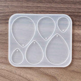 Silikone Form Til Resin Dråbe Vedhæng – DIY Støbeform - Uniq Perler - 112404