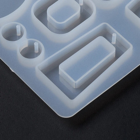 Silikone Form til Resin Vedhæng (48x12cm) - Uniq Perler - 924424