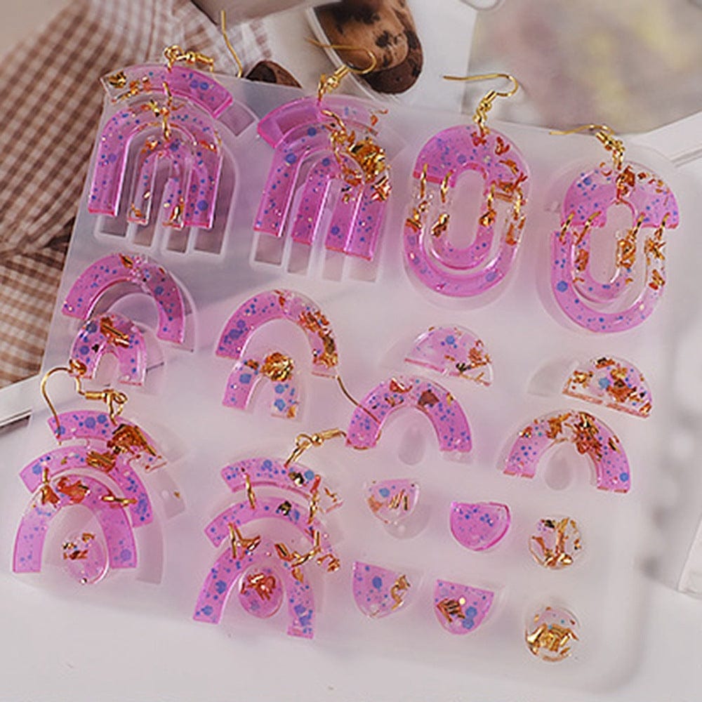 Silikone Form Til Resin Vedhæng - Uniq Perler - 580846