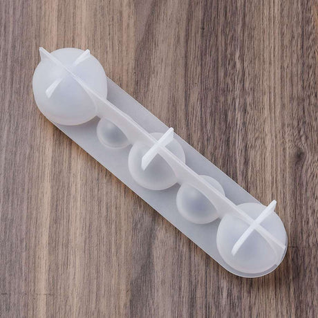 Silikone Form Til Runde Resin Dekorations Perler – DIY Støbeform - Uniq Perler - 867843