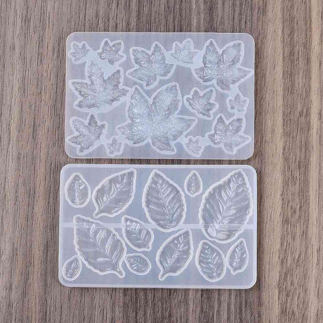 Silikone Form Til Støbning Af Blade – DIY Støbeform - Uniq Perler - 114473