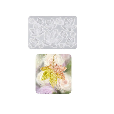 Silikone Form Til Støbning Af Blade – DIY Støbeform - Uniq Perler - 114473