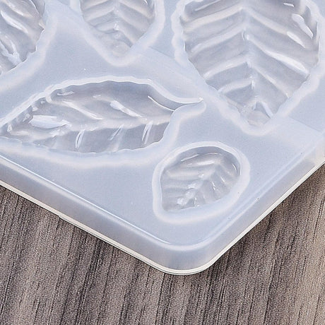 Silikone Form Til Støbning Af Blade – DIY Støbeform - Uniq Perler - 114474