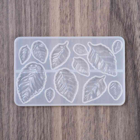 Silikone Form Til Støbning Af Blade – DIY Støbeform - Uniq Perler - 114474