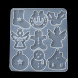 Silikone Forme Til Støbning Af Resin Julemotiver - Uniq Perler - 0001489257