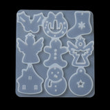 Silikone Forme Til Støbning Af Resin Julemotiver - Uniq Perler - 0001489257