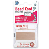 Silkesnor Med Nål – Rosa, Str. 2 (0,45mm), 2m - Uniq Perler - 0000002955