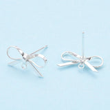 Avsluta Örhängen – Försilvrad Mässing (15mm) - Uniq Perler - 117070