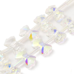 Barrel-shaped Glass Beads, 10x7x3.5mm - Uniq Perler - 113623