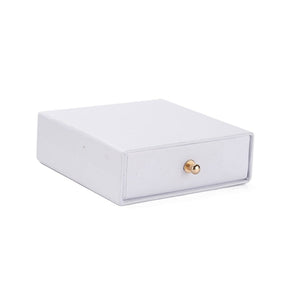 Jewelry Box For Necklace And Bracelet – White (9x9x3cm) - Uniq Perler - 644678